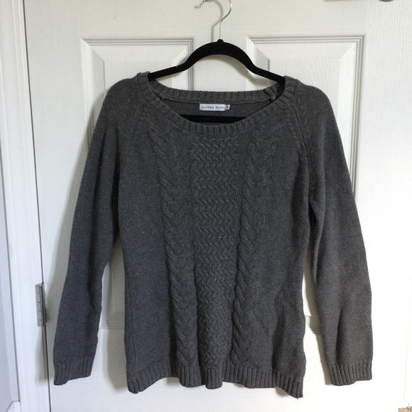 Alfred Sung Hourglass Fit Cable Knit Sweater - Picture 6 of 6
